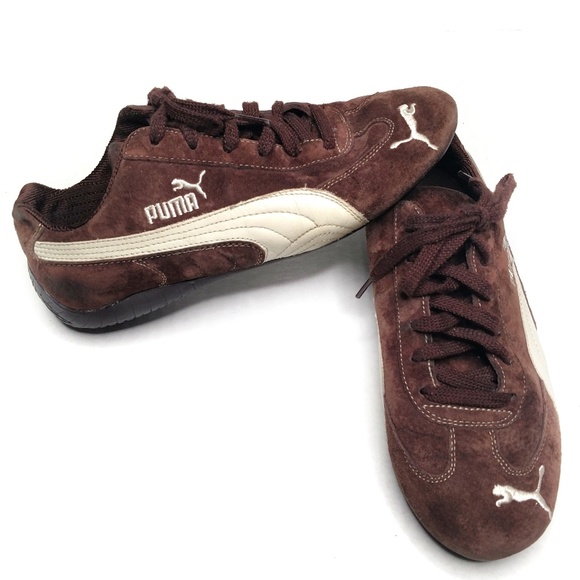 Puma Speed Cat Suede Sneakers Brown 9 Puma Speed Cat Suede Sneakers Brown 9
